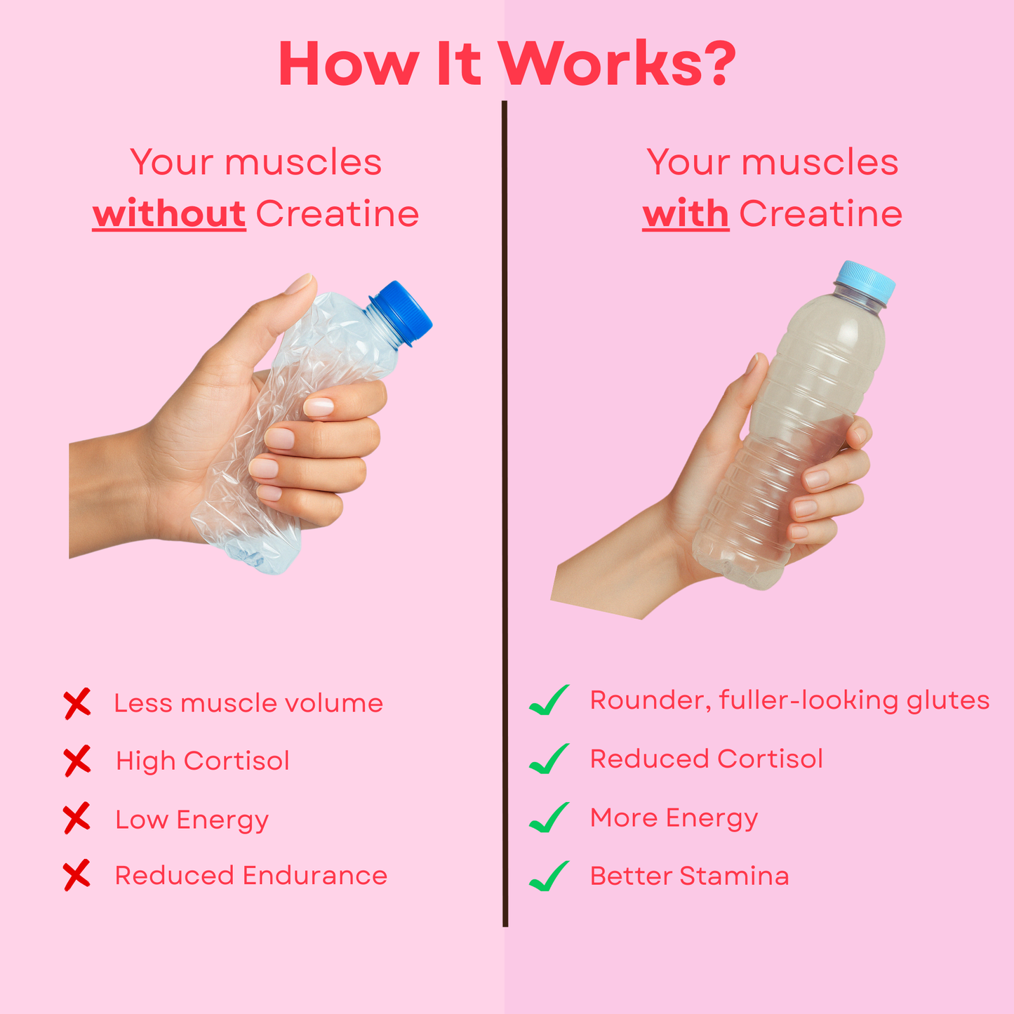 Bootyfier Creatine Gummies for Glute Growth