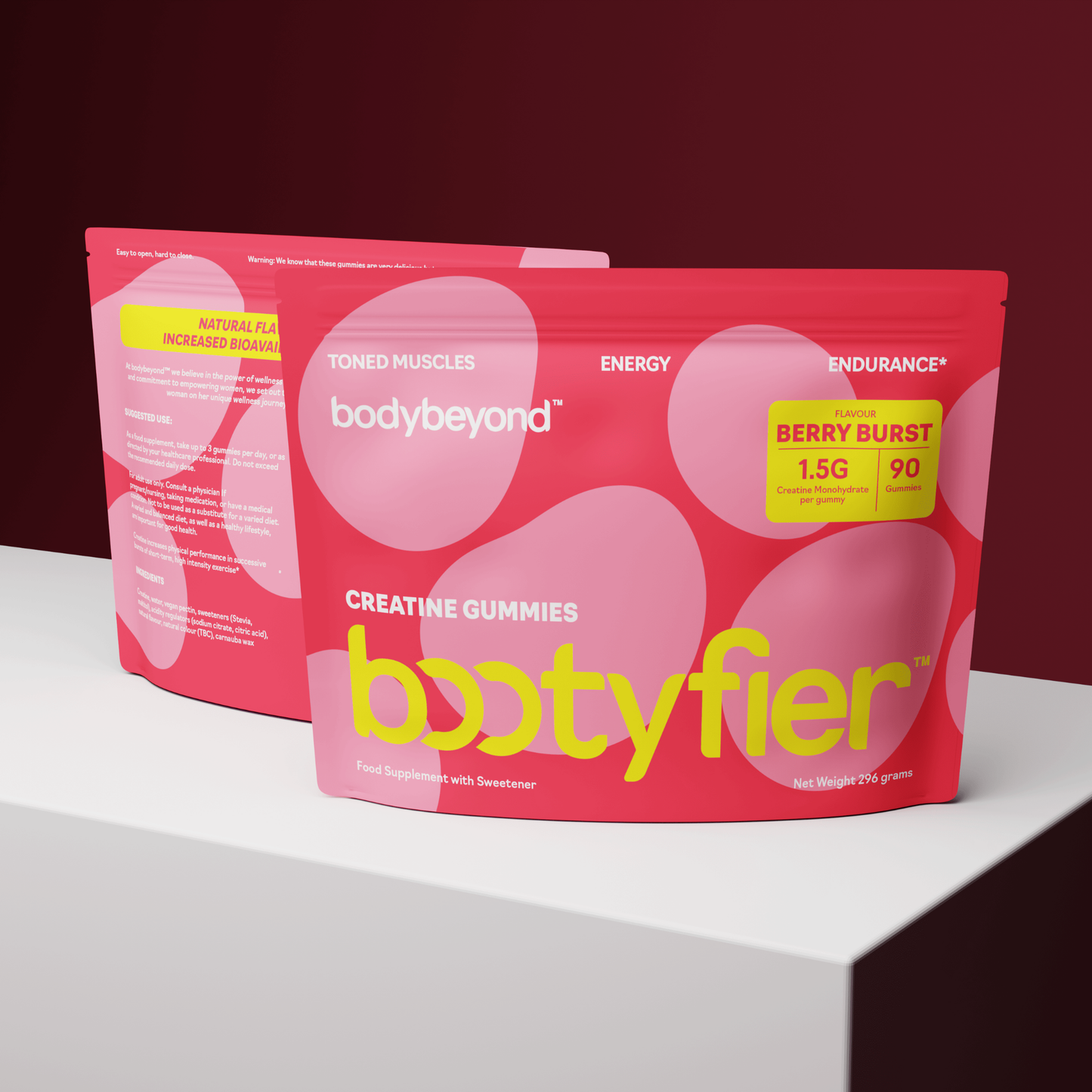 Bootyfier Creatine Gummies for Glute Growth