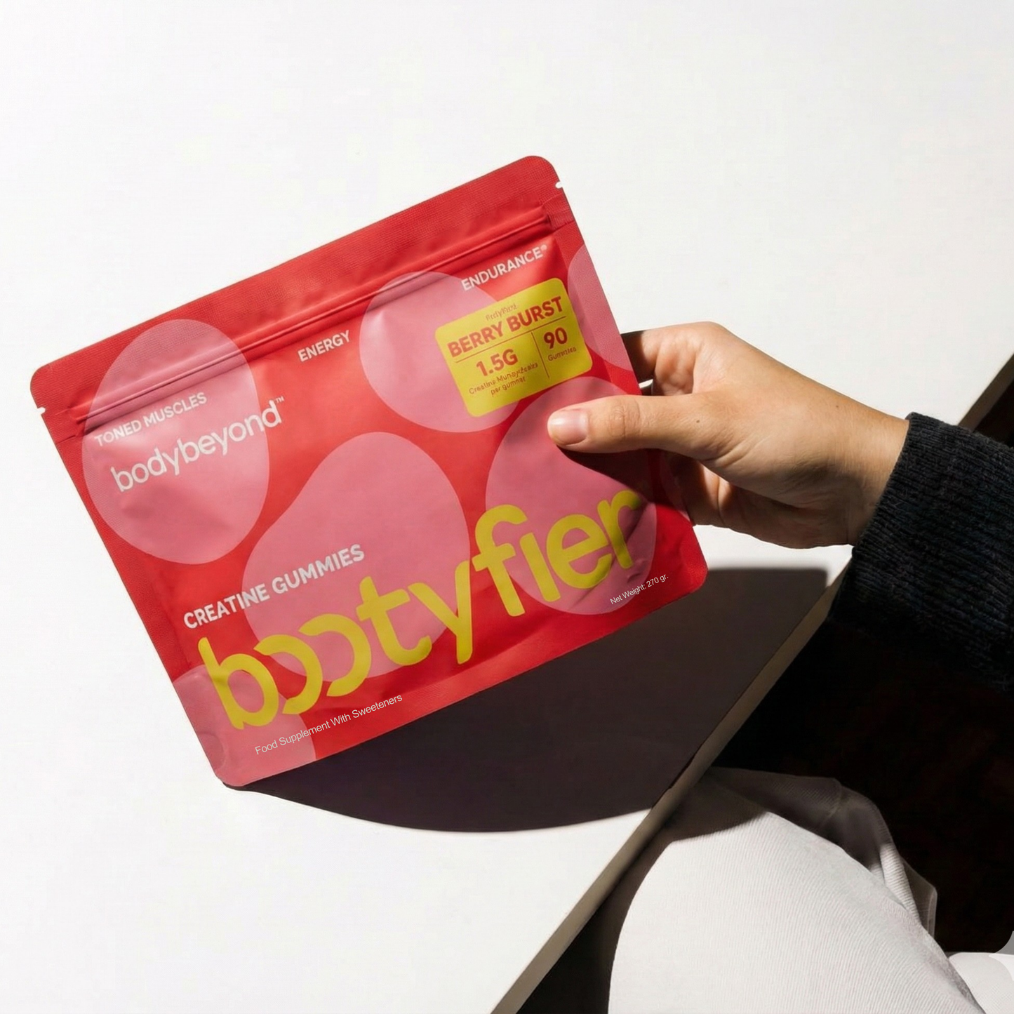 Bootyfier Creatine Gummies for Glute Growth